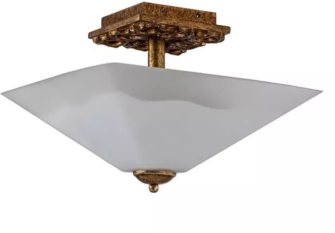 Elstead Lighting Star Deckenlampe 2x40 W gold FB-STAR-F-S-DG
