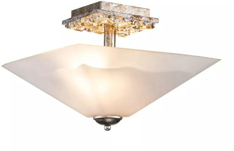 Elstead Lighting Star Deckenlampe 2x40 W silber FB-STAR-F-S-DS