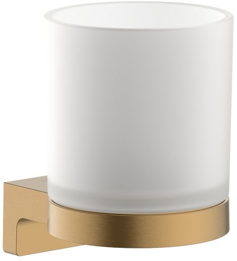 Hansgrohe AddStoris S Zahnputzbecher braun 41769140