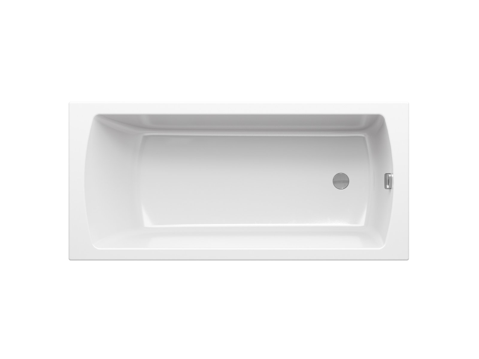 Ravak Classic Rechteckige Badewanne 150x70 cm weiß CC31300000