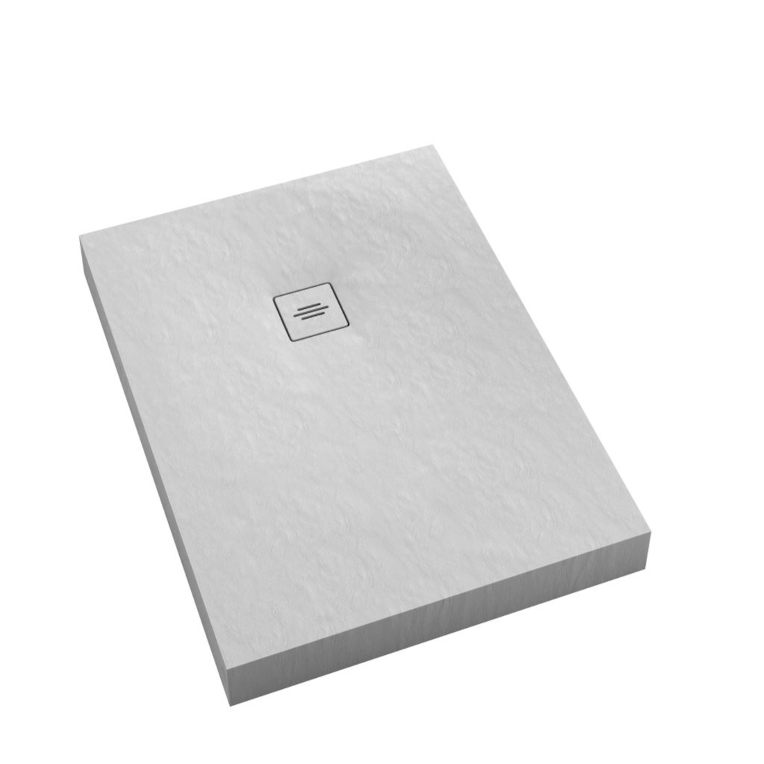 Schedline Nonlimits White Stone Rechteckige Duschwanne 170x80 cm weiß 3ST.N1P-80170/B/ST-M1/B/ST