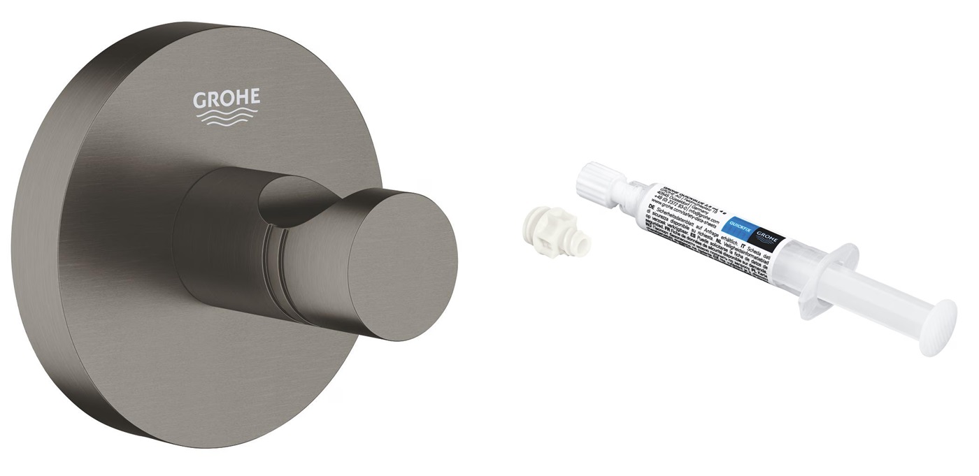 Set Handtuchhalter Grohe Start 41173AL0, Kleber Grohe QuickGlue 41127000
