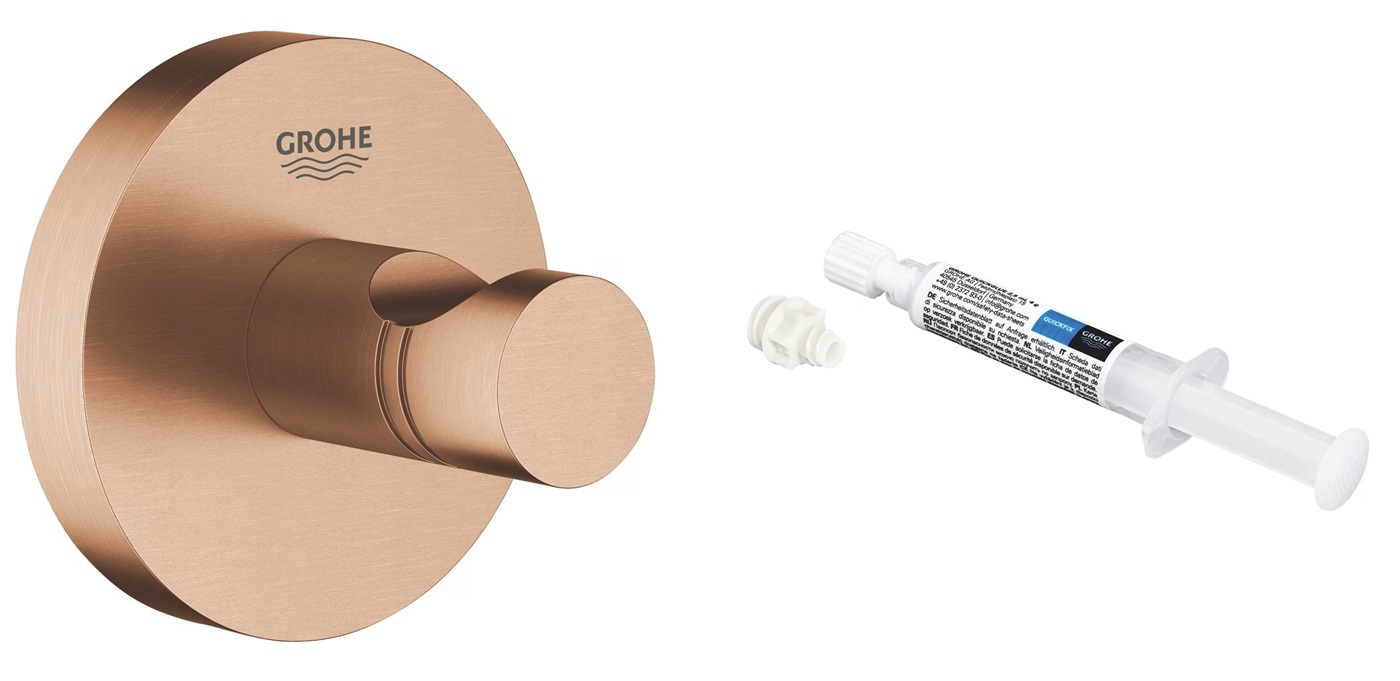 Set Handtuchhalter Grohe Start 41173DL0, Kleber Grohe QuickGlue 41127000