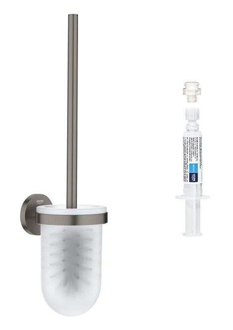 Set Toilettenbürstengarnitur Grohe Start 41185AL0, Kleber Grohe QuickGlue 41127000