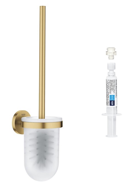 Set Toilettenbürstengarnitur Grohe Start 41185GN0, Kleber Grohe QuickGlue 41127000