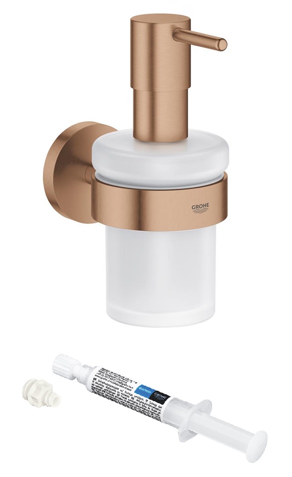 Set Seifenspender Grohe Start 41195DL0, Kleber Grohe QuickGlue 41127000