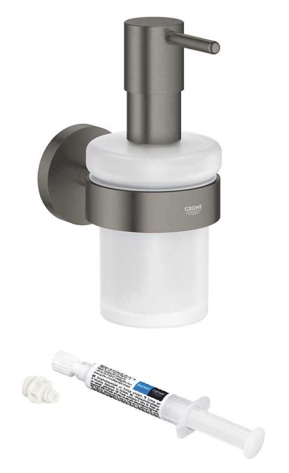 Set Seifenspender Grohe Start 41195AL0, Kleber Grohe QuickGlue 41127000