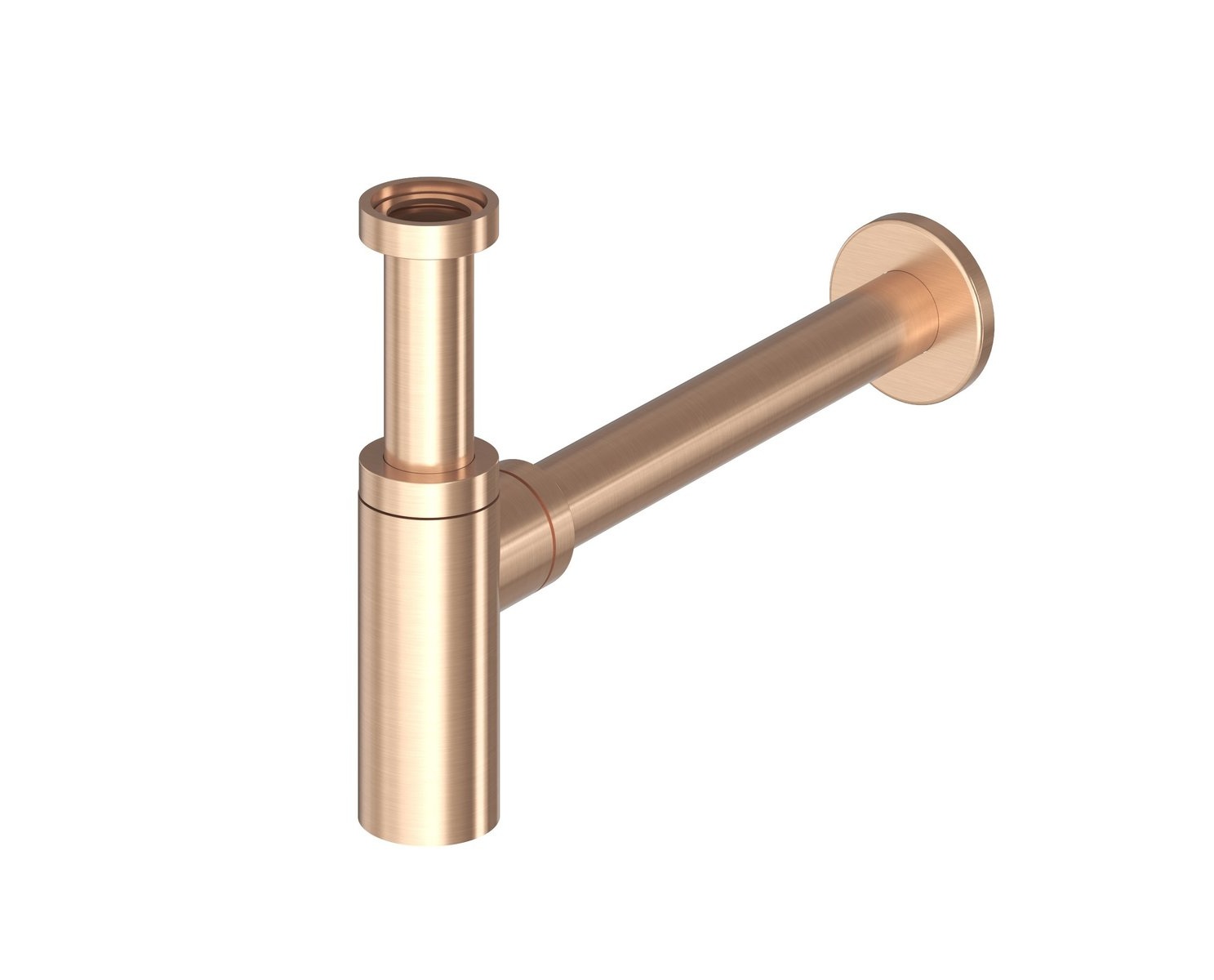 Ravak Siphon für Waschbecken roségold X01842