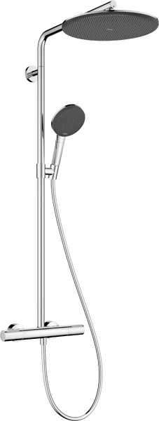 Hansgrohe Raindance Alive S Duschset Wandmontage mit Thermostat mit Kopfbrause chrom 24594000
