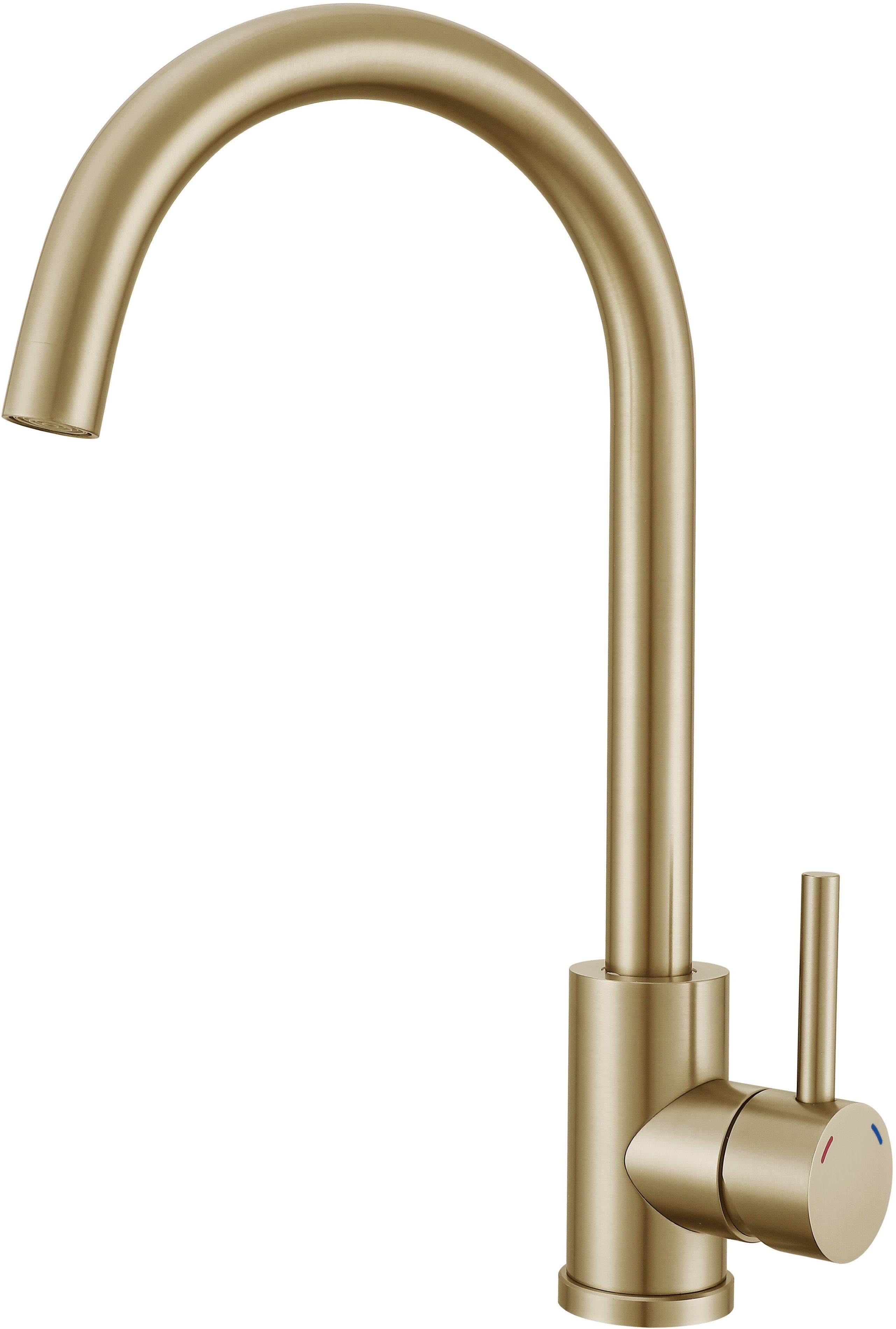 Ruvetti Fiori Küchenarmatur Stehend gold/altgold 1001PVDCH