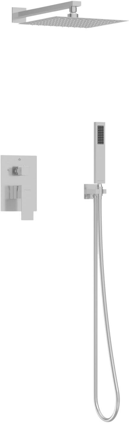 Balneo Cascade Duschset Unterputz mit Kopfbrause || H0301020607