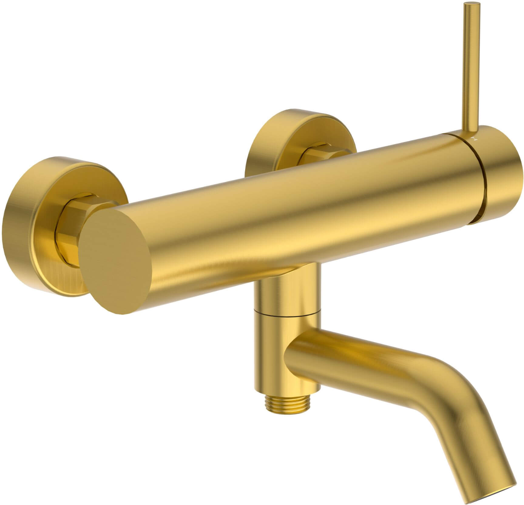 Balneo Cascade Badewannen- und Duscharmatur Wandmontage gold H0201040403