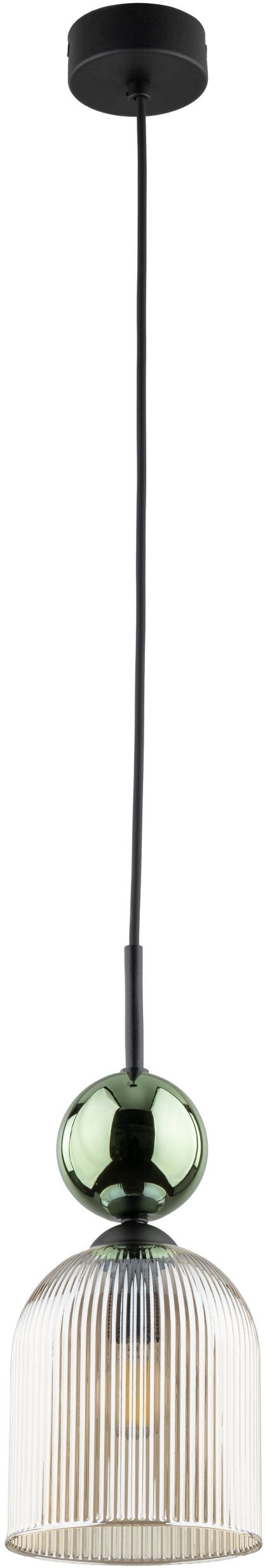 TK Lighting Sophia Green Cognac Pendelleuchte 1x10 W grün-braun 11146