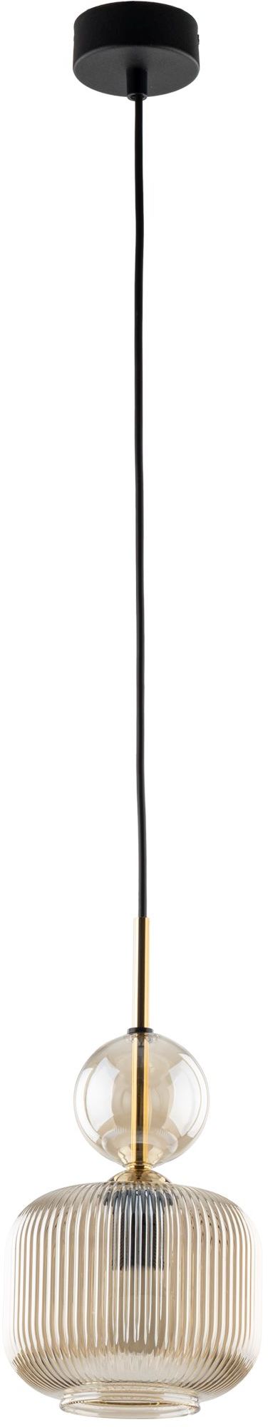 TK Lighting Sophia Cognac Pendelleuchte 1x10 W braun-bernstein 11038