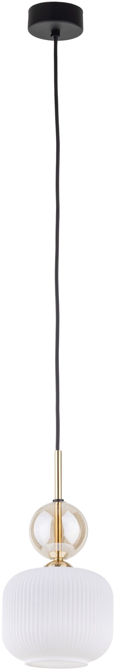 TK Lighting Sophia Cognac White Pendelleuchte 1x10 W weiß-gold 11589