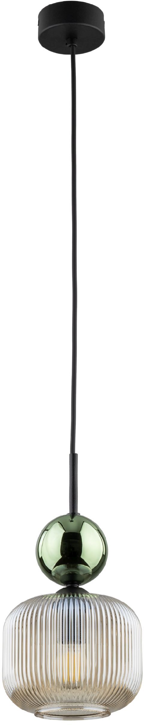 TK Lighting Sophia Green Cognac Pendelleuchte 1x10 W grün-braun 11144