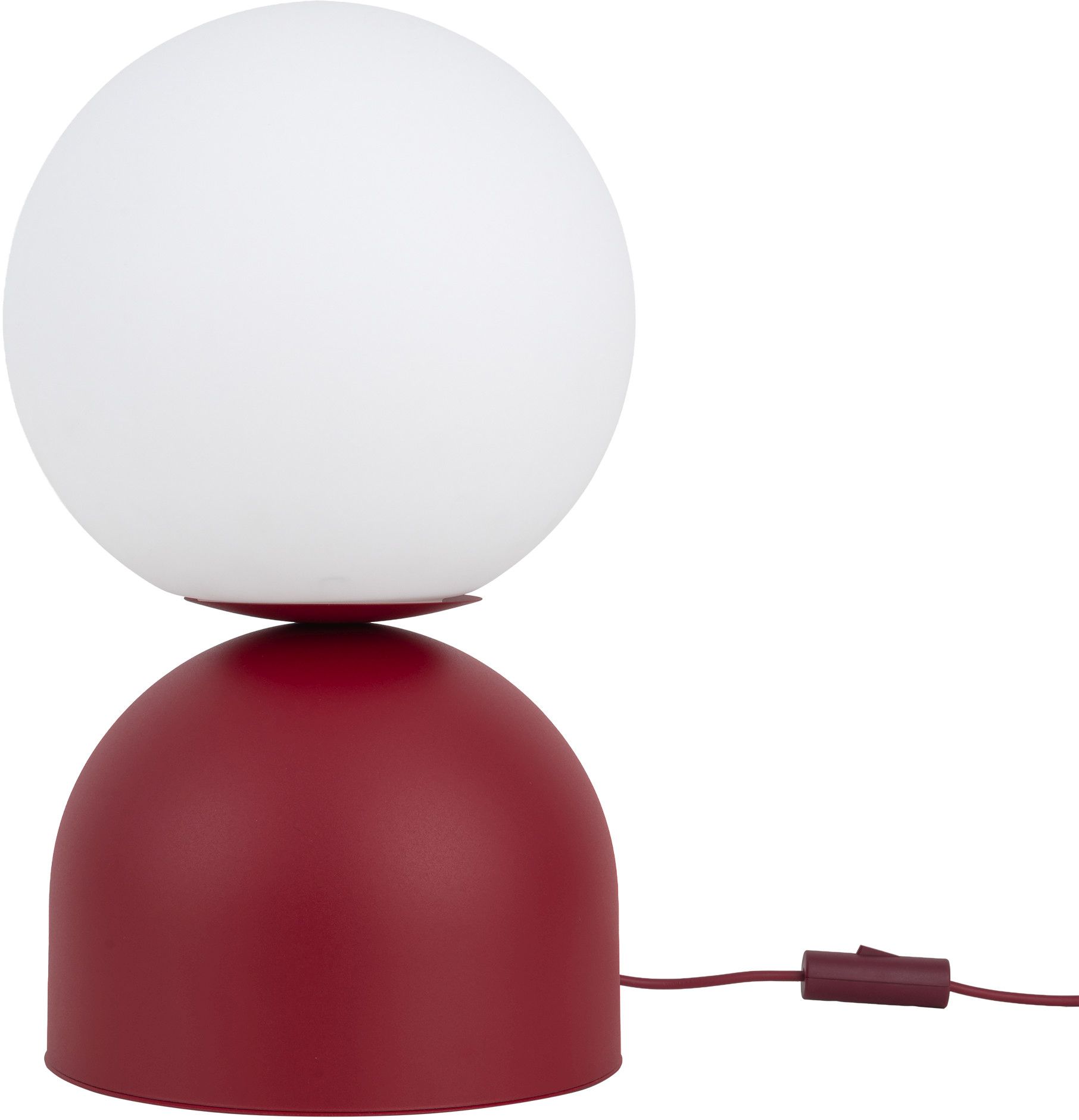TK Lighting Miki Nachtlampe für Kinder 1x15 W weiß-burgund 16217