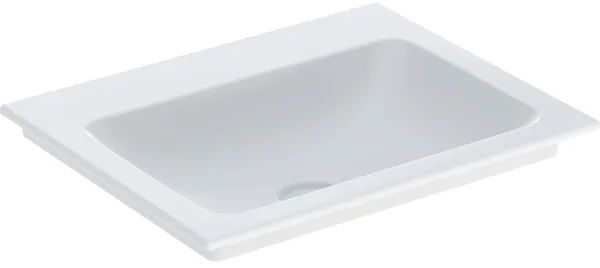 Geberit One Waschbecken 75x55 cm rechteckig Möbel weiß glanz 505.011.01.2