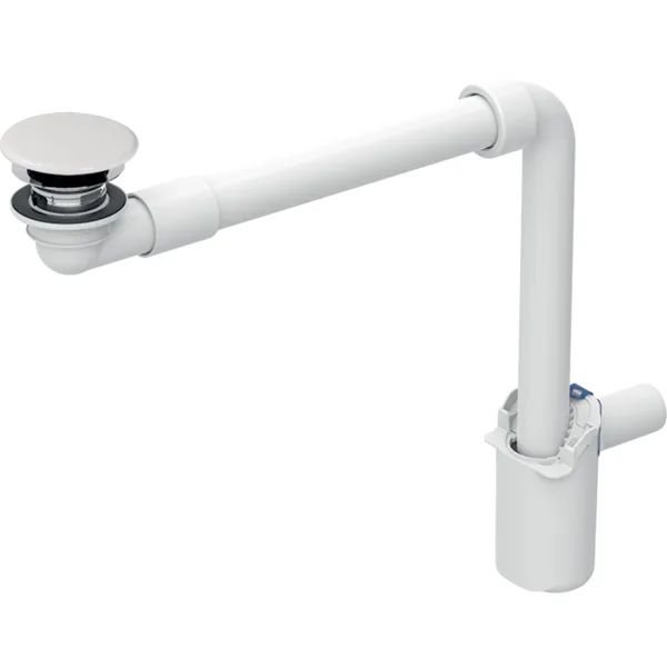 Geberit One Siphon für Waschbecken Rohr weiß 152.089.01.1