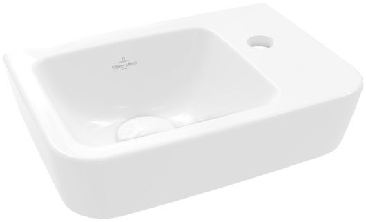 Villeroy & Boch O.Novo Waschbecken 36x25 cm rechteckig Klassisch weiß glanz 43433701