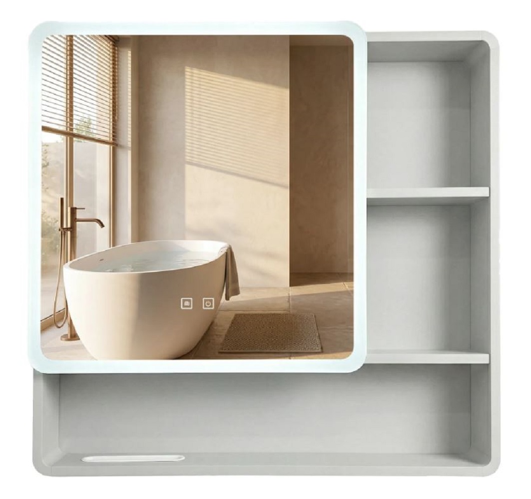 Rea Badschrank 70x11x65 cm Spiegelschrank REA-M0101