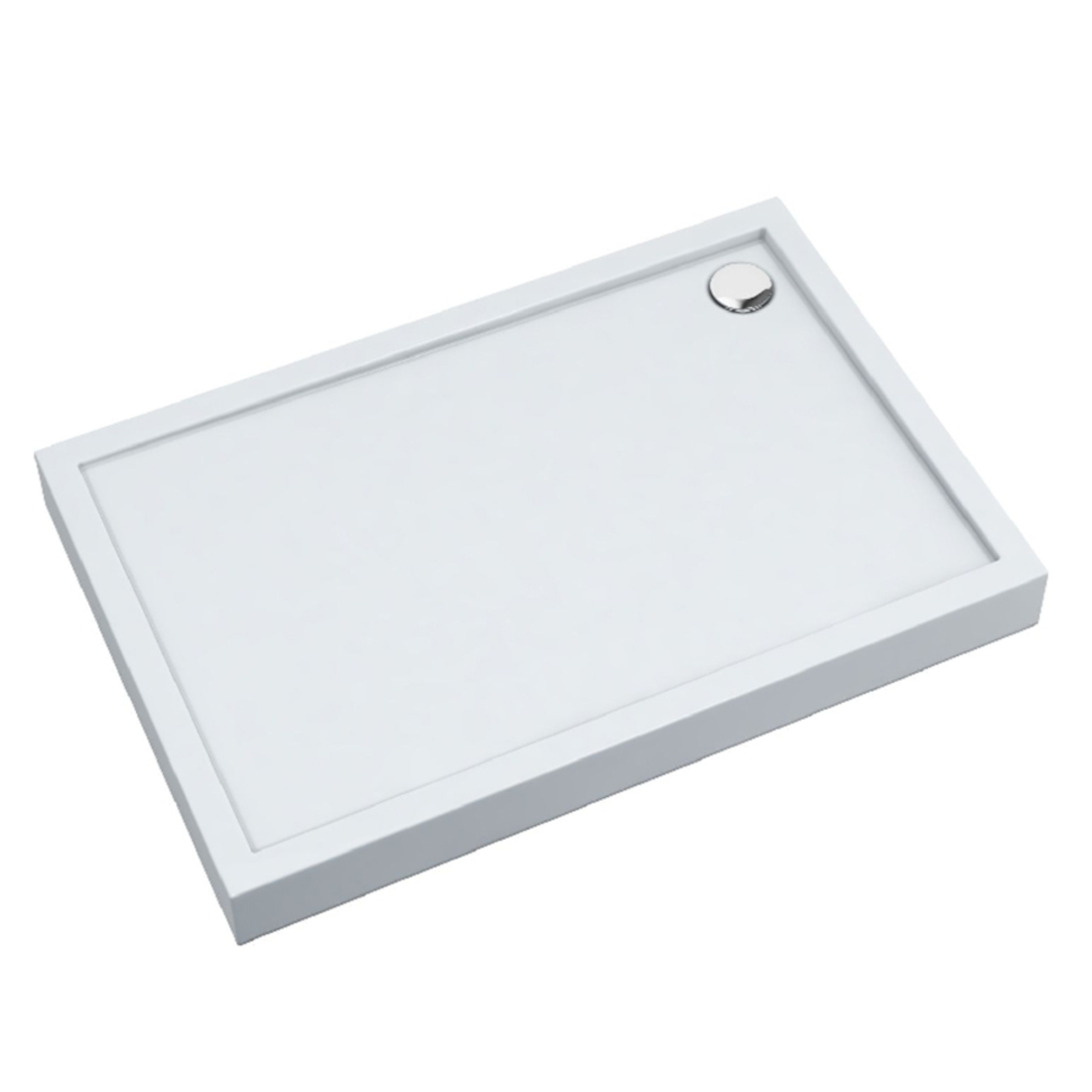 Schedline Cameron Rechteckige Duschwanne 160x70 cm weiß 3ST.C2P-70160