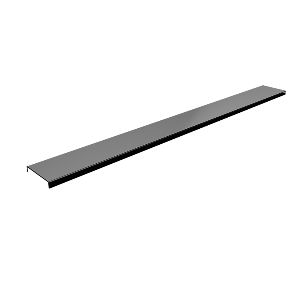 Schedline Graphite Shine 2w1 Abdeckung Linienablauf 90 cm Graphit SCH053/DPGP