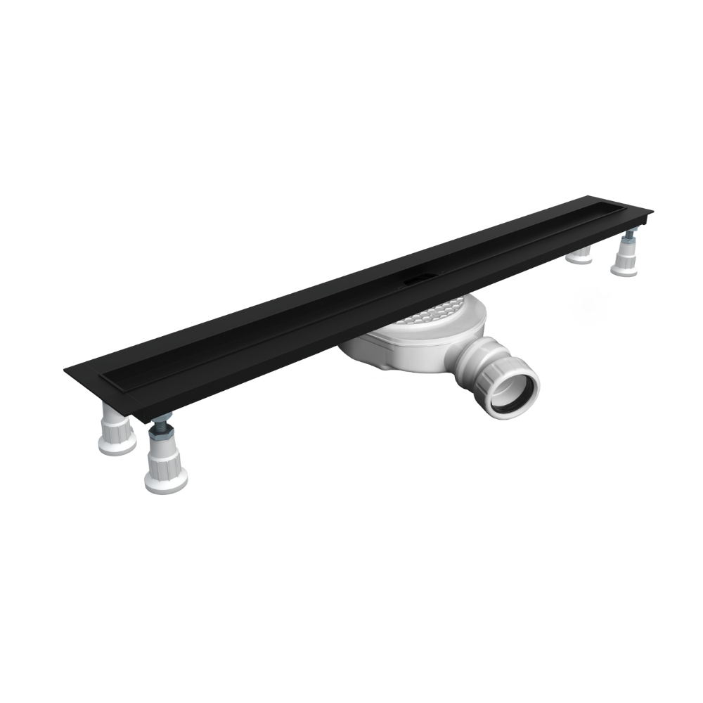 Schedline Slight Flow Abdeckung Linienablauf 90 cm schwarz SOLBWN-90035C