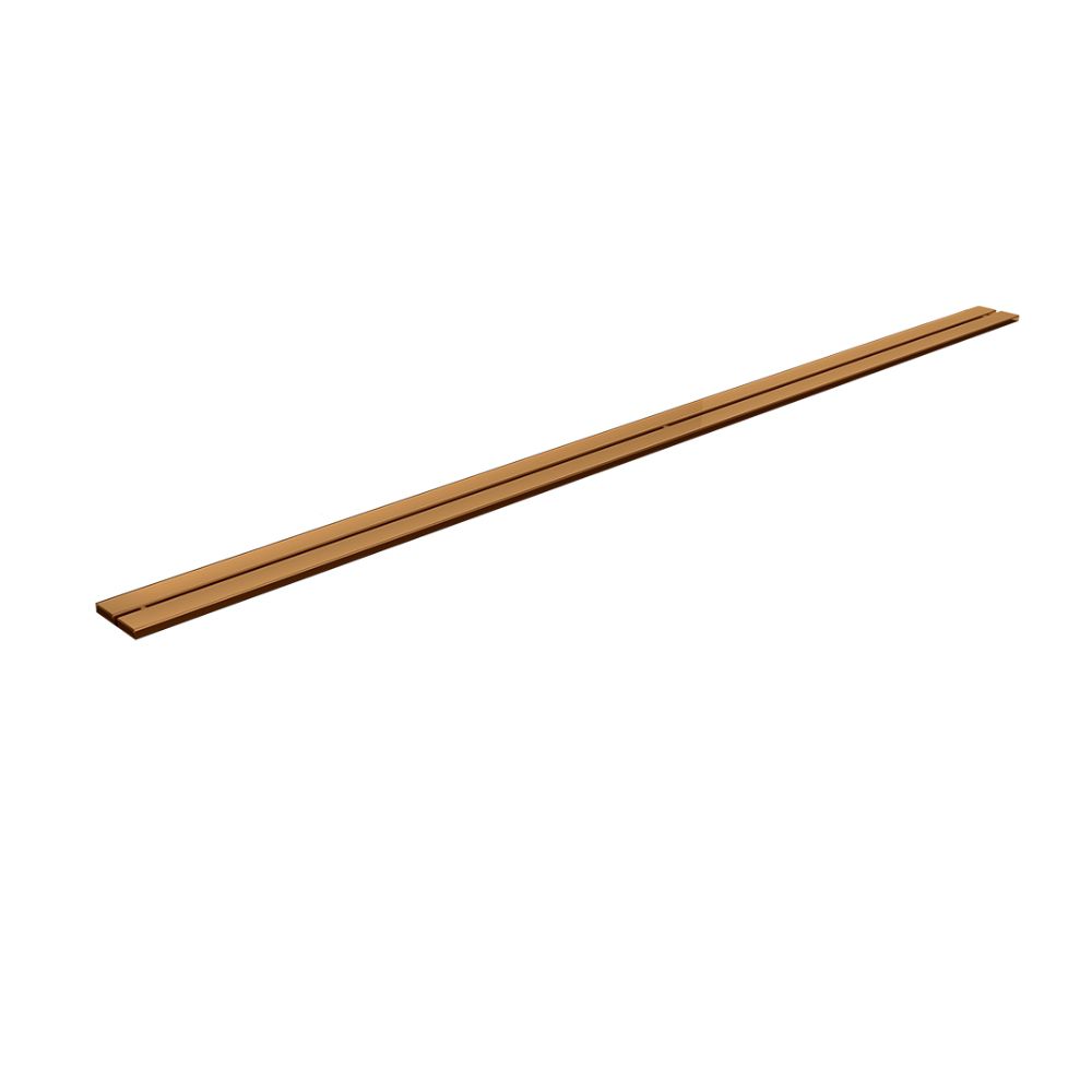 Schedline Copper Slight Duo 2w1 Abdeckung Linienablauf 100 cm kupferrot SCH054/SLX/DPM