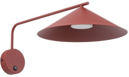 TK Lighting Lume M Wandleuchte 1x11 W burgund 11694