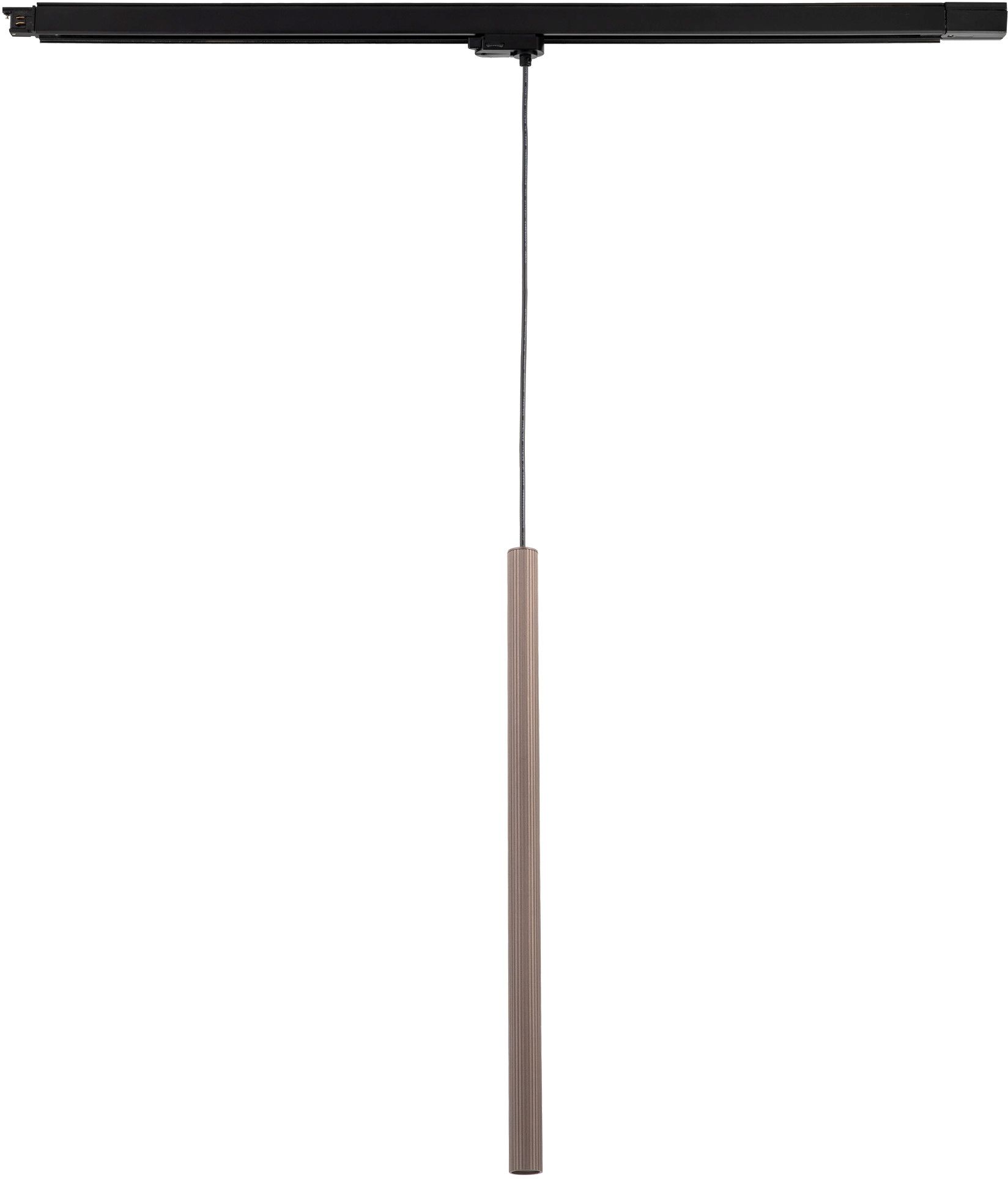 TK Lighting Tracer Lampe für Sammelschienen 1x8 W braun 11678
