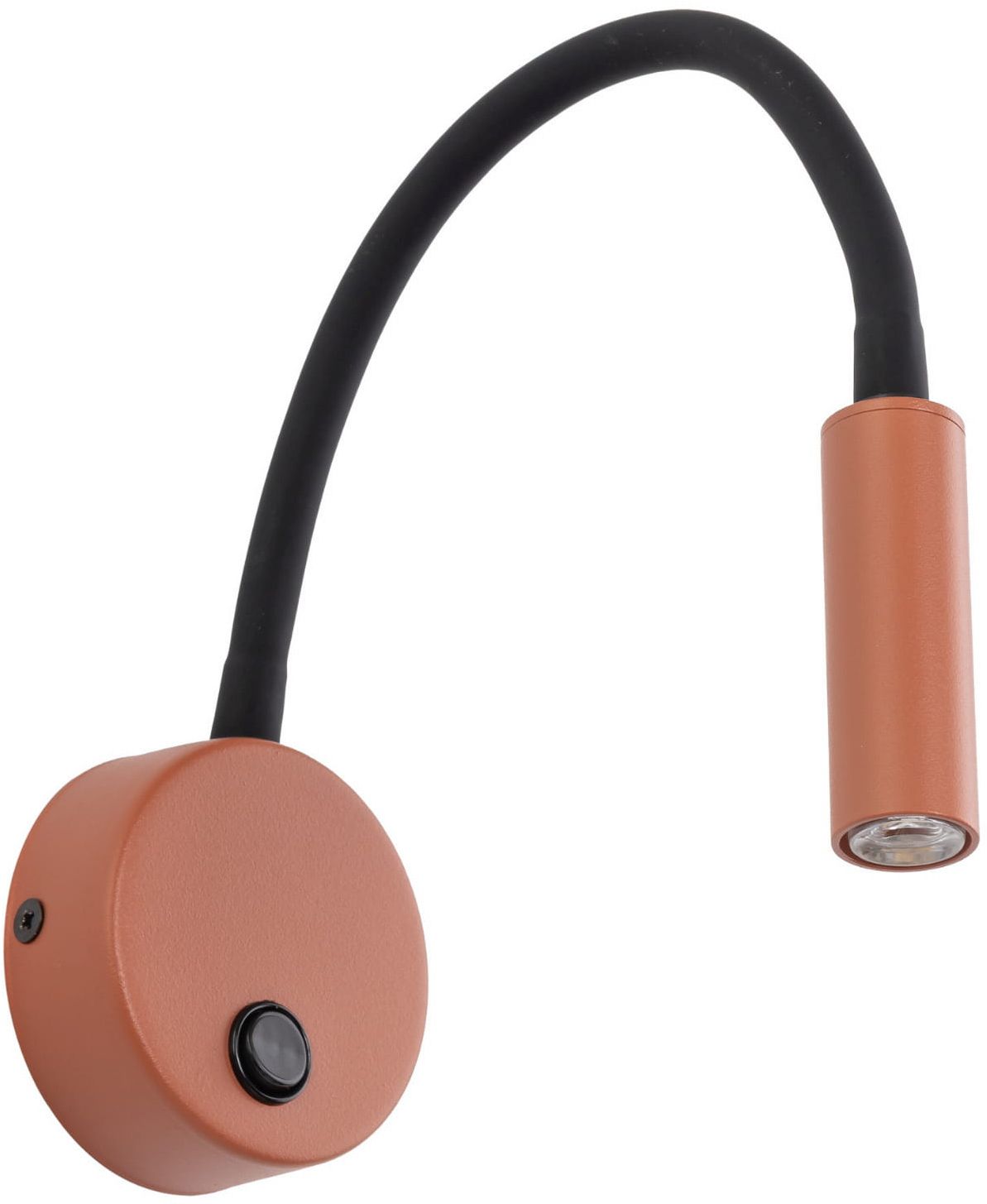 TK Lighting Lagos Wandleuchte 1x8 W schwarz-rot 11448