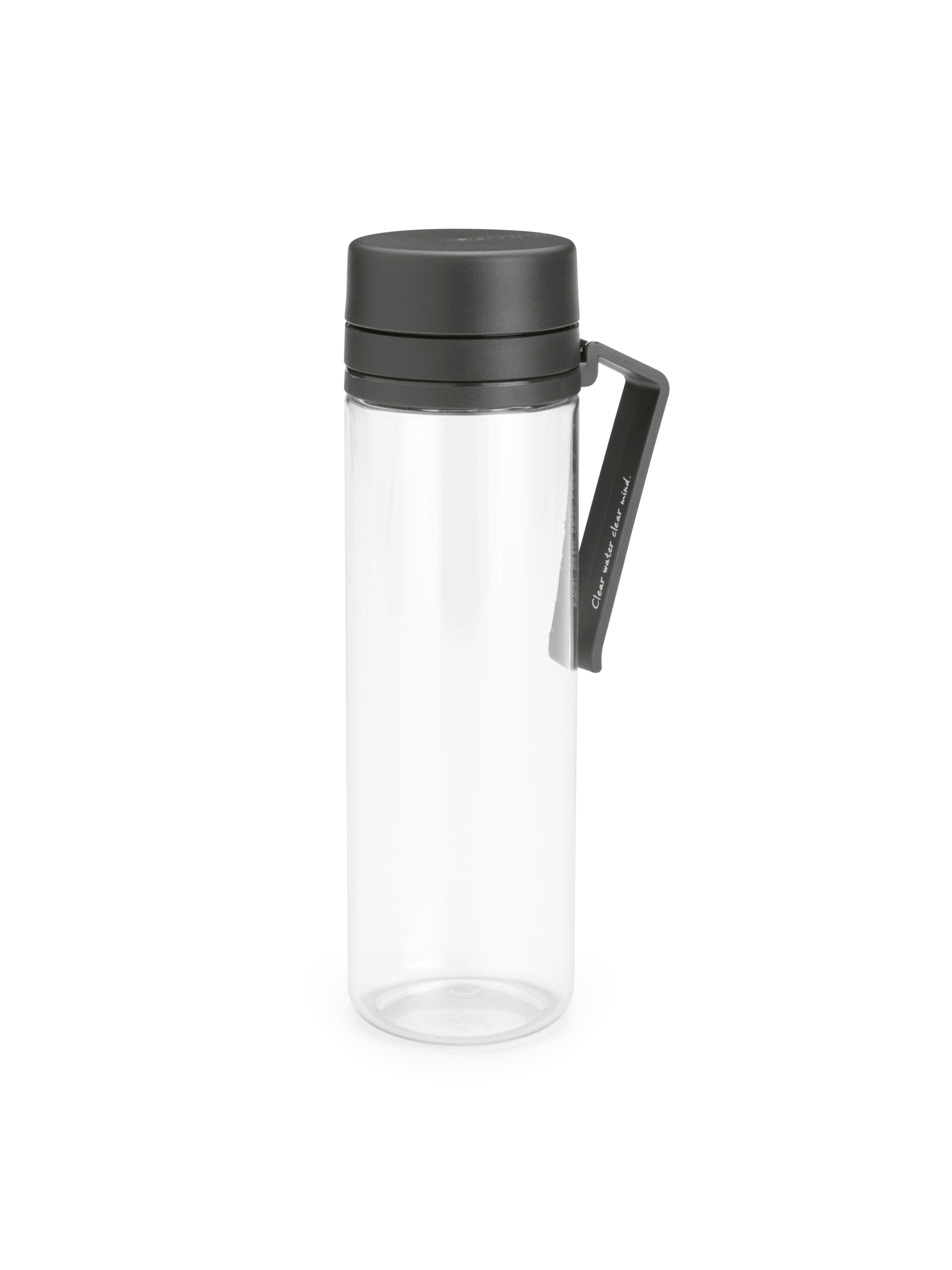Brabantia Make & Take Trinkflasche 9x6x22 cm transparent-grau 148842