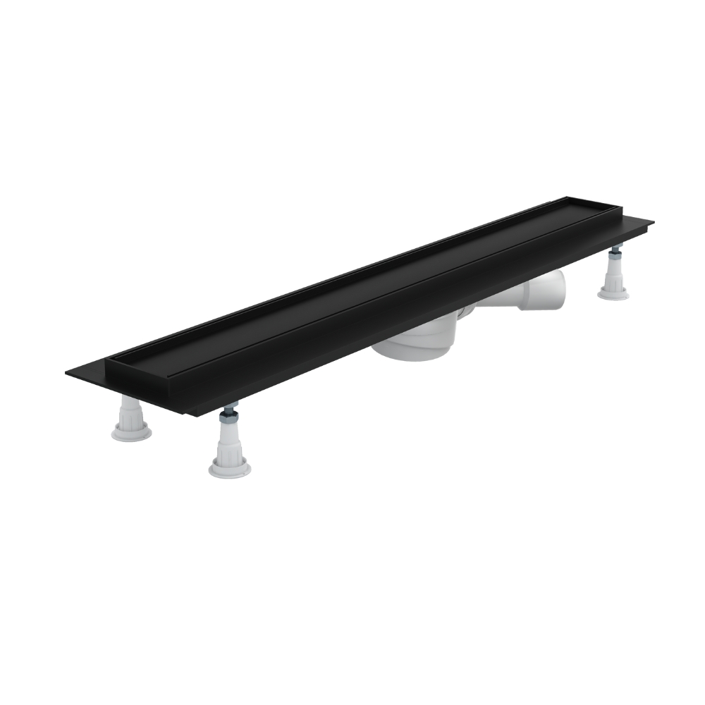 Schedline Regular Line Linienablauf 90 cm schwarz SOLPLC-90080