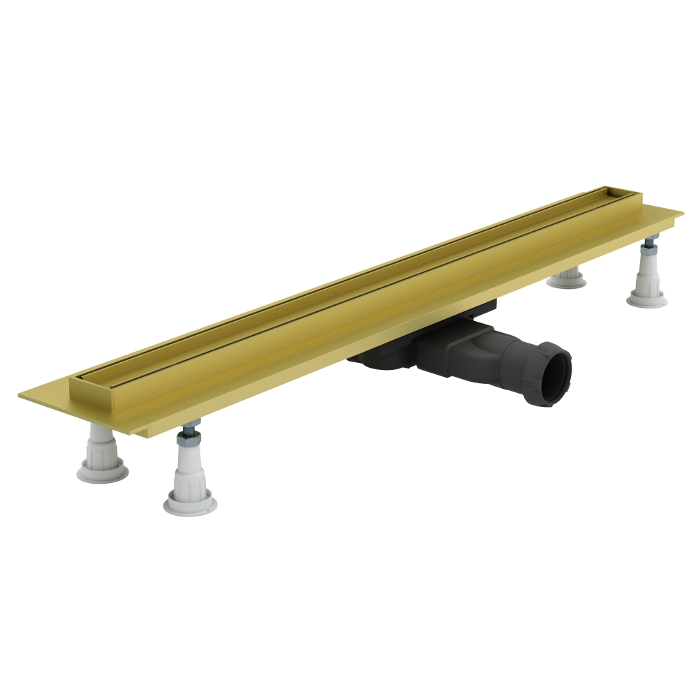 Schedline Slight Line Low Gold Linienablauf 100 cm gold SOLPLZ-100035LOW