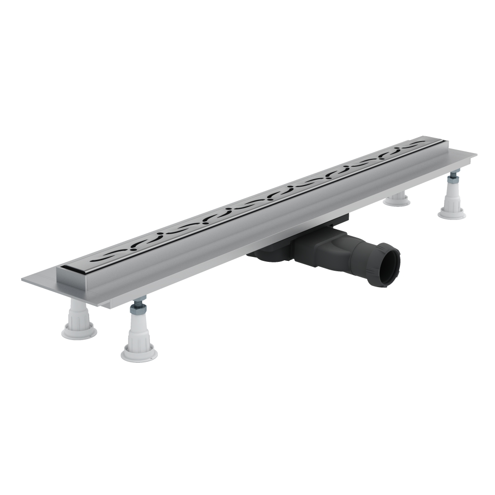 Schedline Slight Line Low Linienablauf 80 cm stahl SOLSP-80035LOW