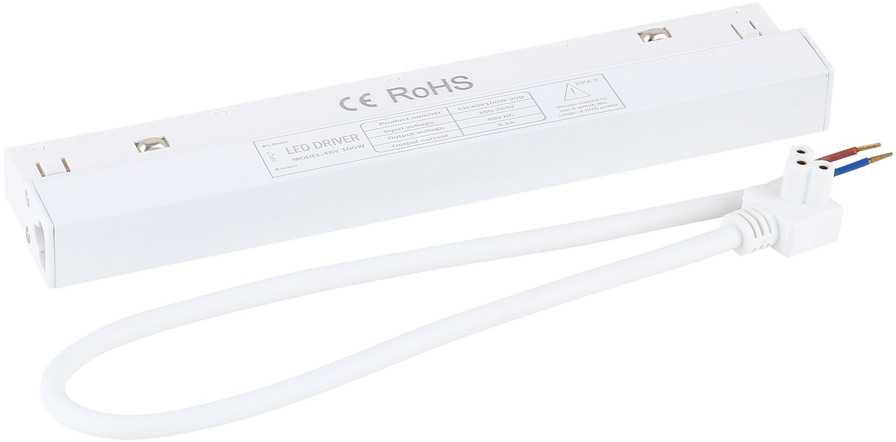 TK Lighting Magnetic Easy Line Schienennetzteil x W weiß 18248