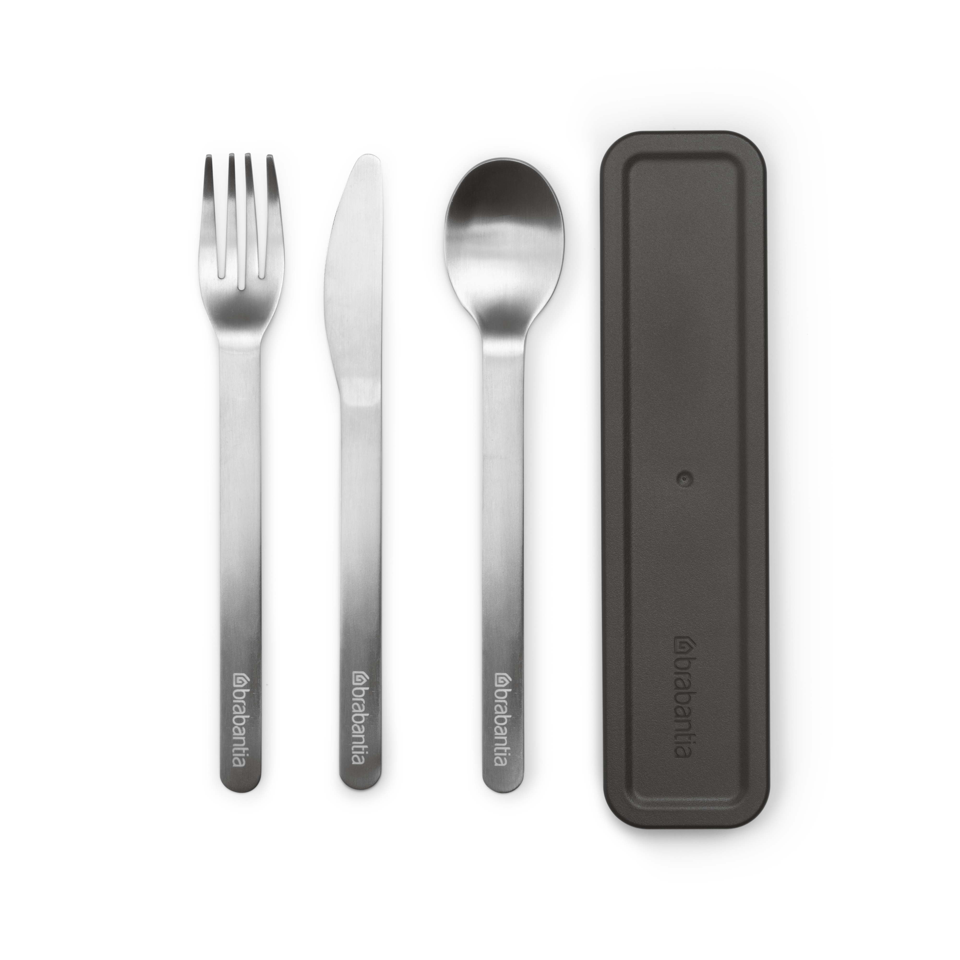 Brabantia Make & Take Besteckset 18.5x4.5x2.1 cm grau-stahl 206641