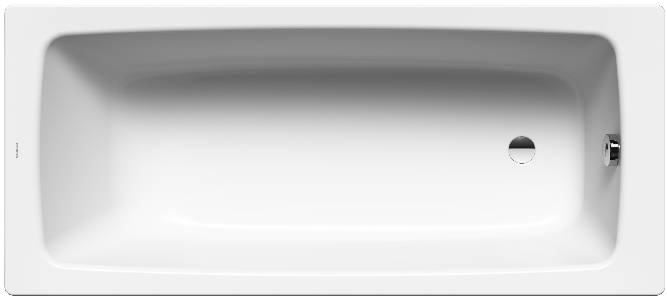 Kaldewei Cayono Rechteckige Badewanne 170x70 cm weiß 274900011001