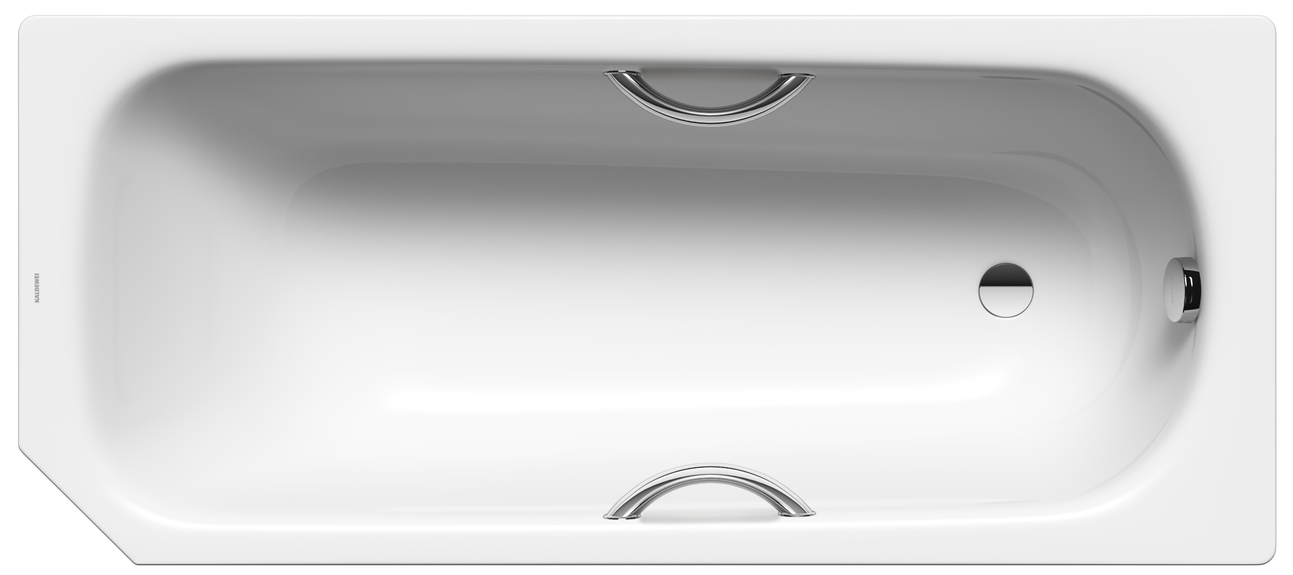 Kaldewei Saniform V1-V4 Star Rechteckige Badewanne 160x70 cm weiß 134000011001