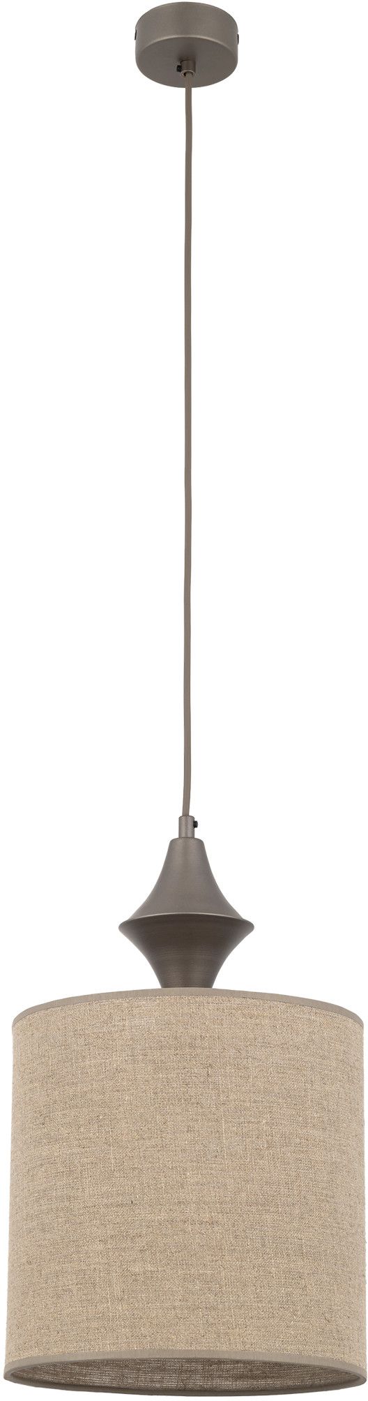 TK Lighting Amura Pendelleuchte 1x15 W braun 11438
