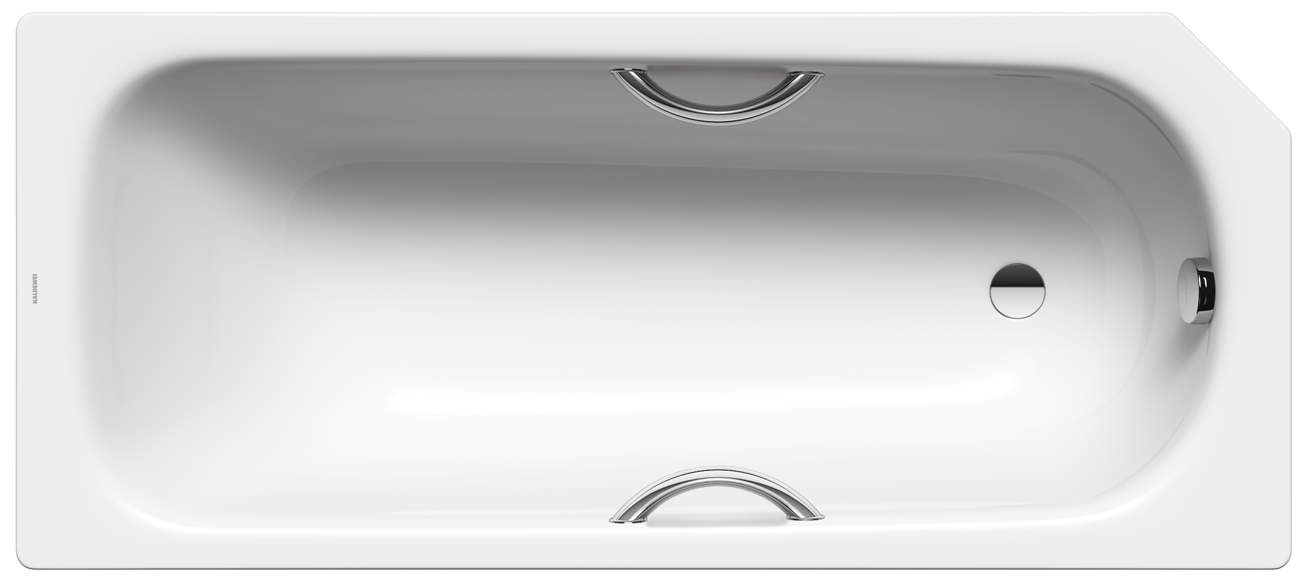 Kaldewei Saniform V1-V4 Star Rechteckige Badewanne 160x70 cm weiß 134200011001