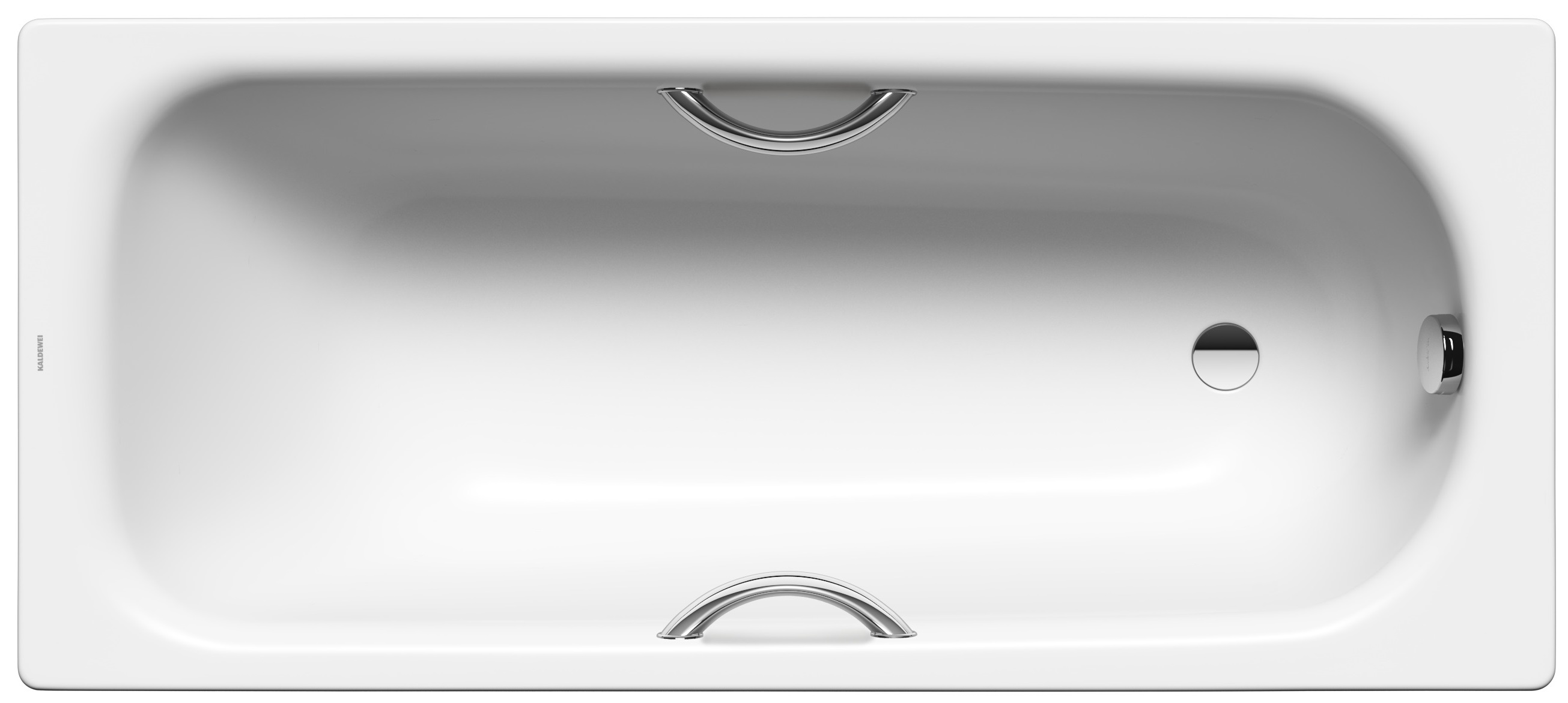 Kaldewei Saniform Plus Star Rechteckige Badewanne 160x75 cm weiß 133300011001