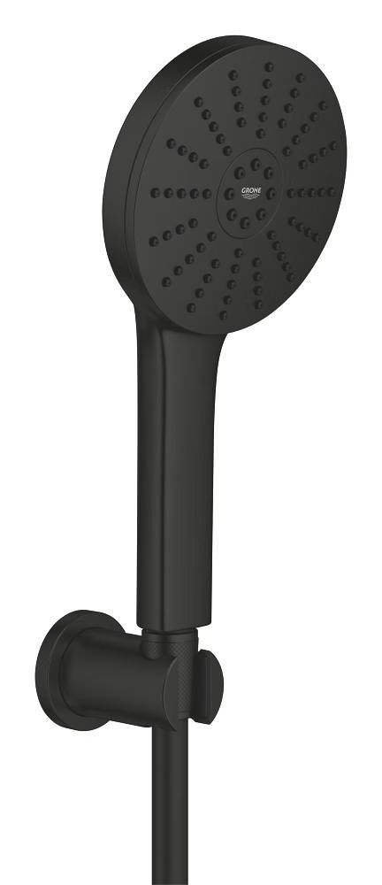 Grohe Vitalio Joy Duschset Wandmontage schwarz 1348652430