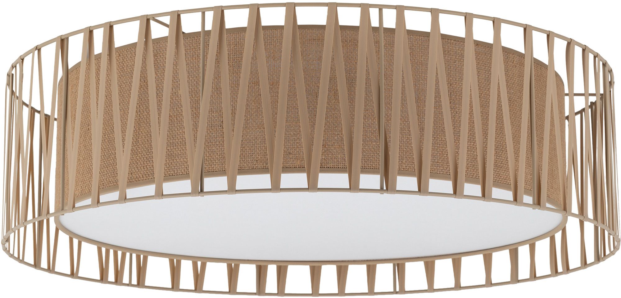 TK Lighting Harmony Decke 6x15 W sandig 11463