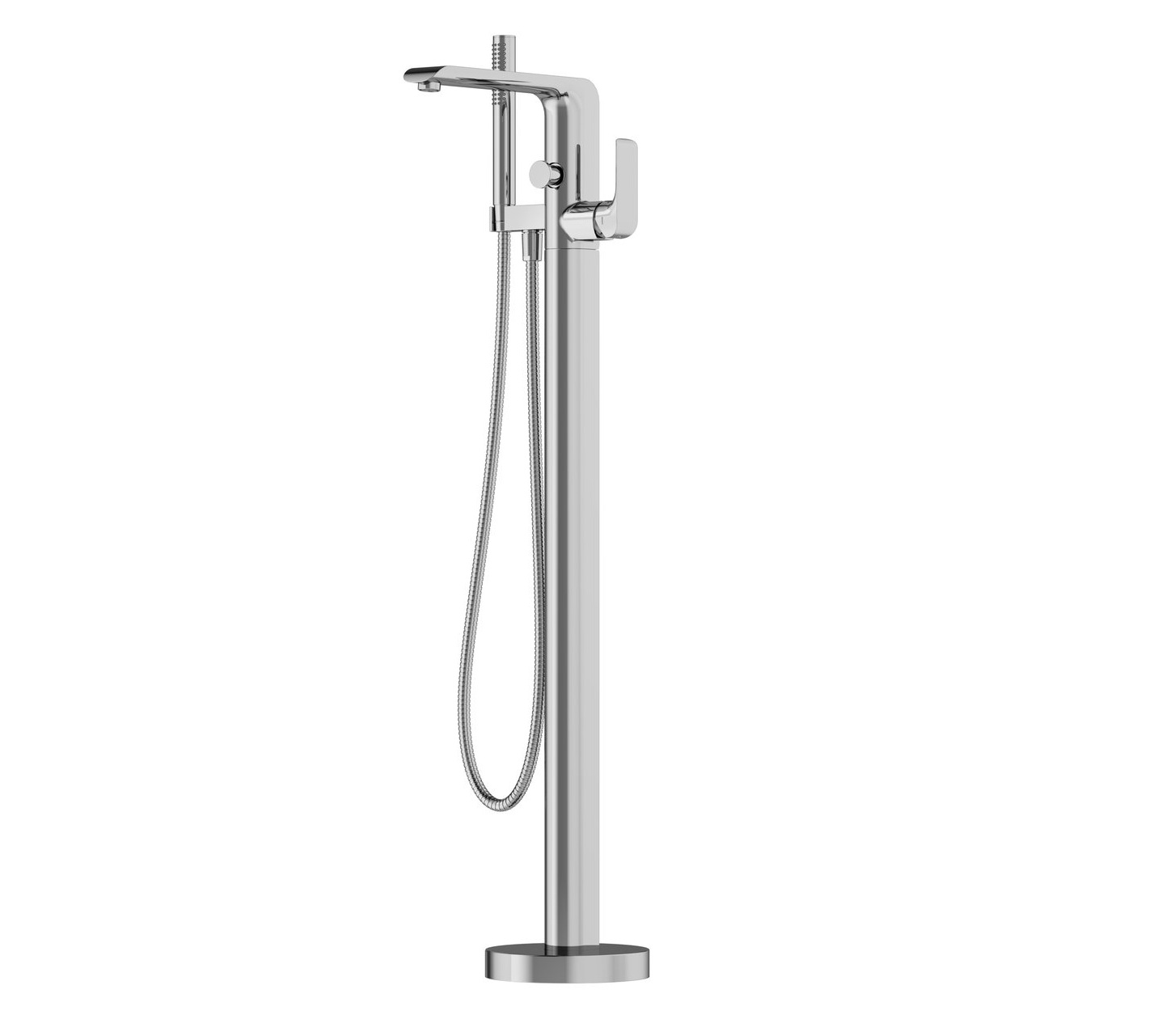 Ravak Flat Badewannen- und Duscharmatur freistehend chrom X070440