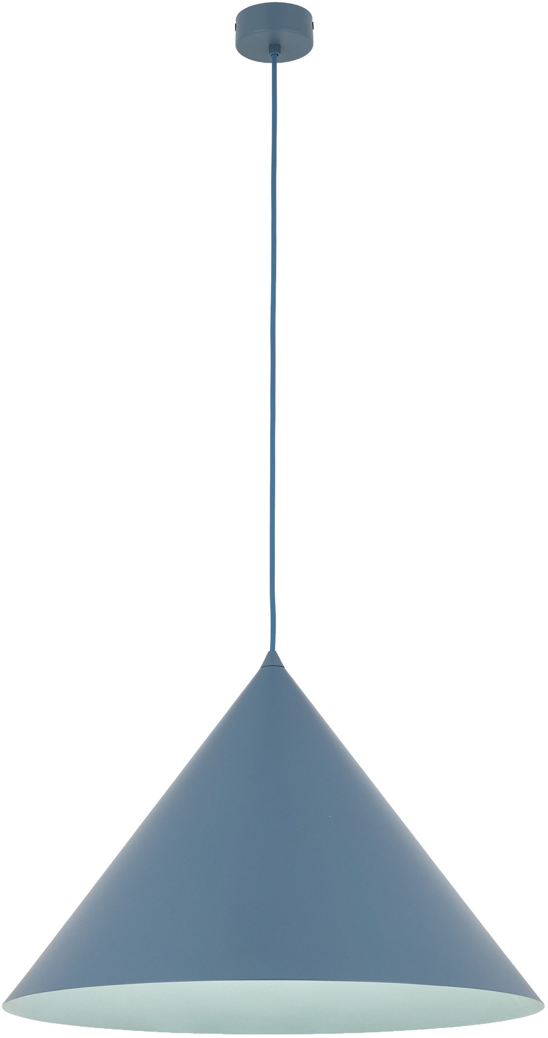 TK Lighting Cono Pendelleuchte 1x15 W blau 11416
