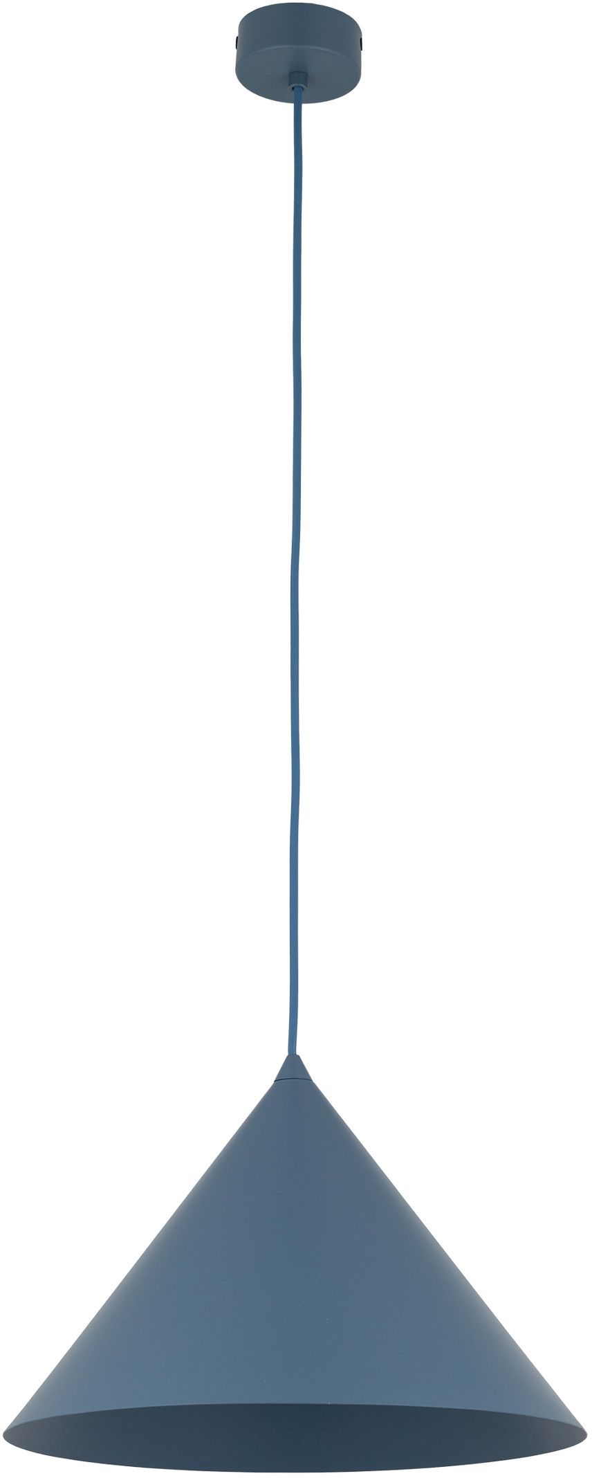 TK Lighting Cono Pendelleuchte 1x15 W blau 11415