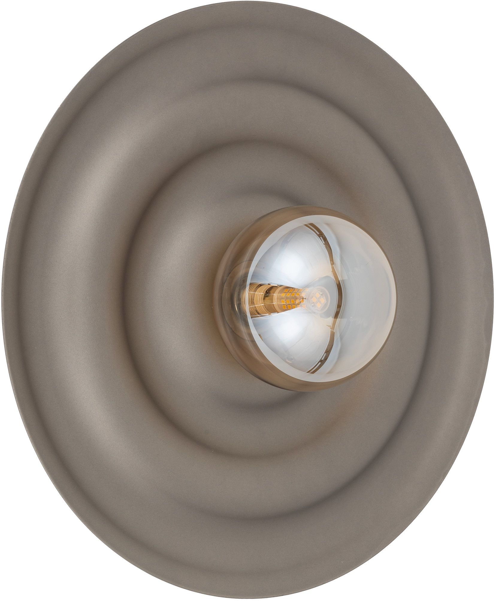 TK Lighting Onda Wandleuchte 1x8 W braun 11410