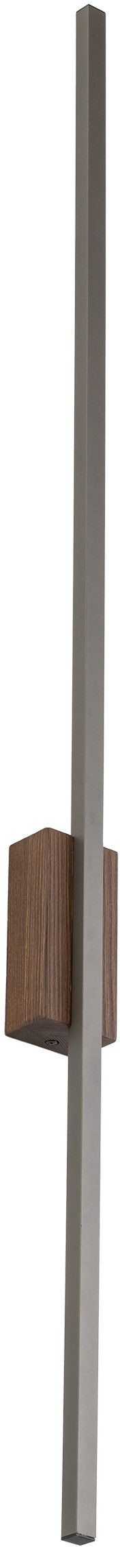 TK Lighting Flash Wandleuchte 1x25 W braun 11405